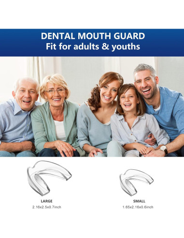 Protector Bucal Neateeth para Rechinar Dientes Nocturno con 12 Tabletas