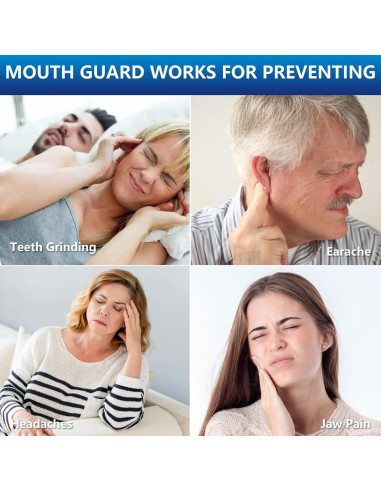 Protector Bucal Neateeth para Rechinar Dientes Nocturno con 12 Tabletas