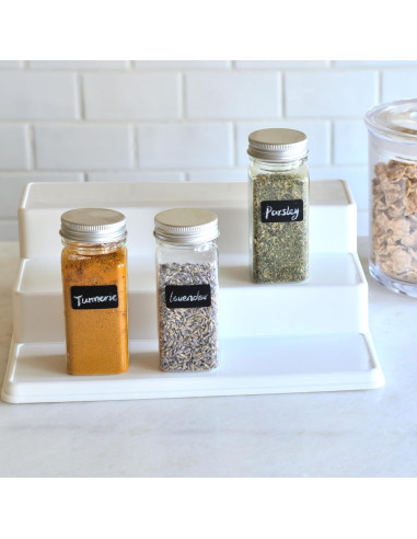 Tarros de Especias de Plástico Youngever 12 Paquete 118ml