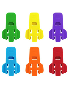 Paquete de 6 Abridores de Latas Manuales TKYPZY Colores