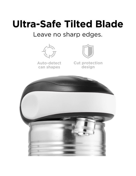 Abrelatas Eléctrico Kitchen Mama One-To-Go Automático Blanco