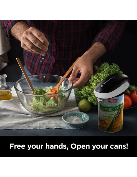 Abrelatas Eléctrico Kitchen Mama One-To-Go Automático Blanco