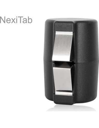 Abridor de Cáscara de Huevo NexiTab Negro Acero Inoxidable