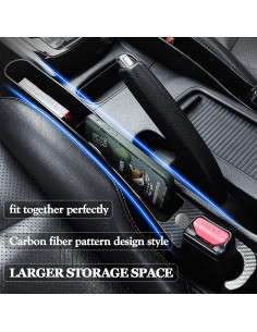 Juego de 2 Rellenos Organizador Espacio Asientos Mtverver TPE 2