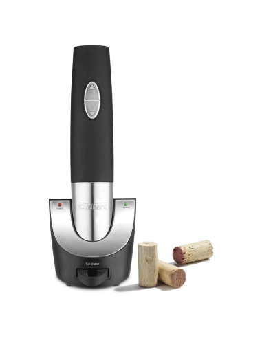 Abridor de Vino Inalámbrico Cuisinart con Sellador al Vacío
