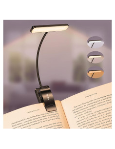 Luz LED Recargable Gritin 19 para Leer - 3 Temperaturas