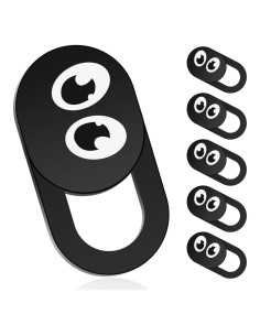 Cubierta de Cámara Deslizante Pretwad 6PCS para Laptop y Smartphone