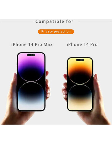 Cubierta de Cámara Frontal EYSOFT para iPhone 14/15/16 - Negro