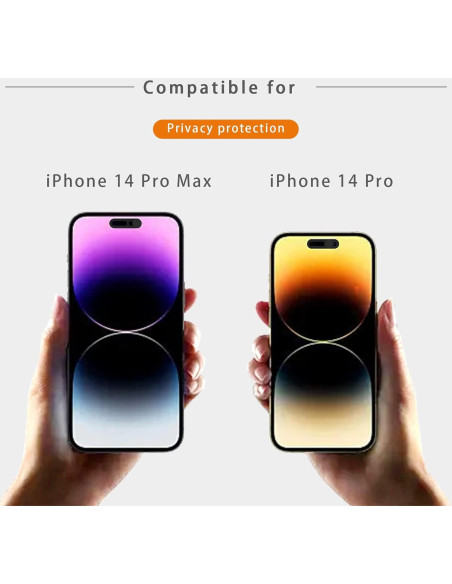 Cubierta de Cámara Frontal EYSOFT para iPhone 14/15/16 - Negro