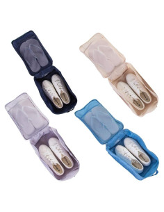 Bolsas de Zapatos de Viaje JJ POWER - Impermeables Plegables 4 Pcs