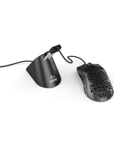 Bungee para Ratón Glorious Negro - Soporte Ajustable para Cables