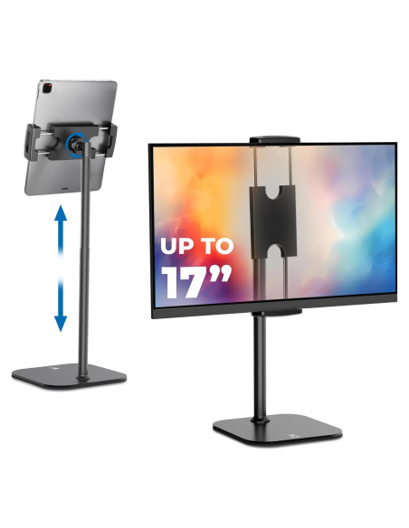 Soporte Ajustable para iPad Cooper TabStand Negro Noche 30 cm Soporte Ajustable para iPad Cooper TabStand Negro Noche 30 cm