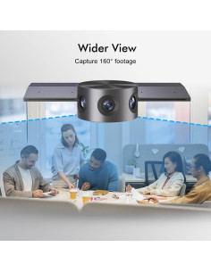 Cámara de Video 180 Meeteasy OF-6A 1080P Plug and Play 2