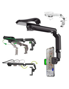 Soporte para Teléfono de Coche FTETSY Rotatable Verde 2024