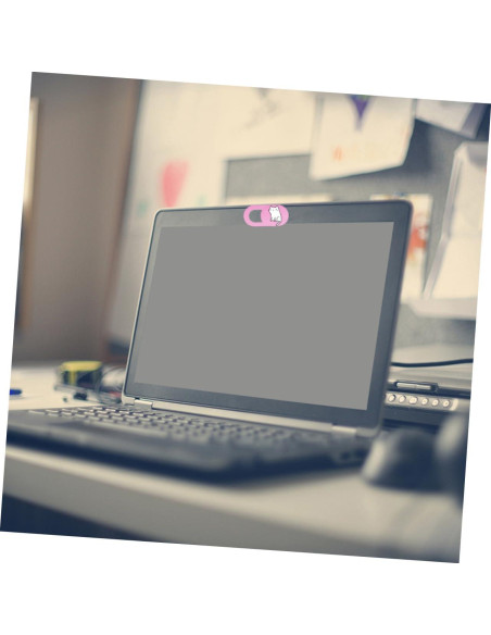 Cubierta de Cámara Happyyami 2 Piezas Rosa Deslizante Privacidad