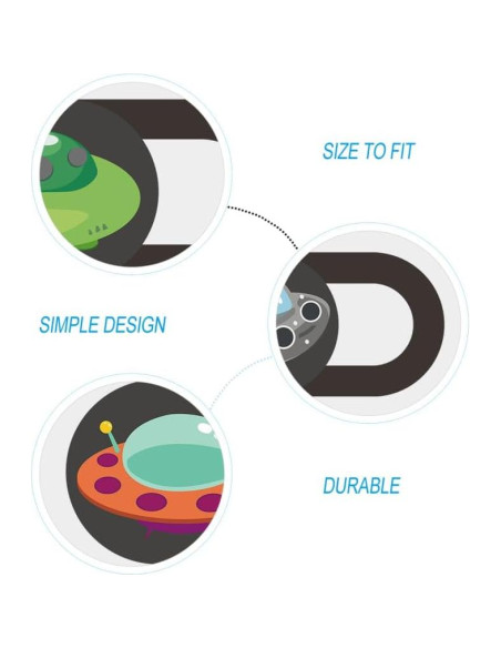 Cubierta de Webcam Deslizante Artibetter Set de 3 Colorido