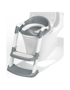 Asiento de Entrenamiento para Baño COOSEYA Gris Plegable