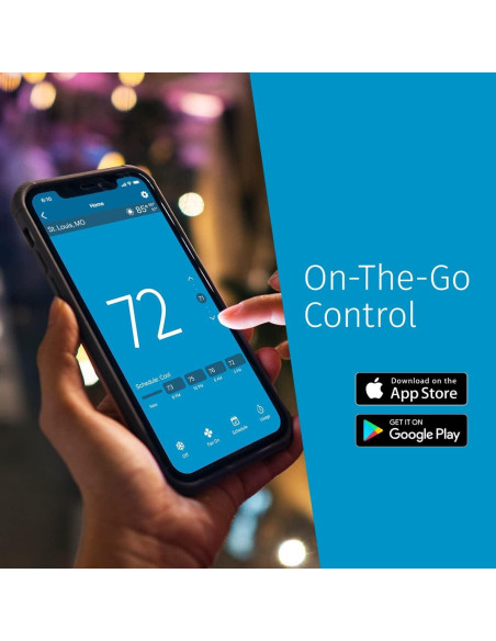 Termostato Inteligente Sensi Emerson ST55 Wi-Fi Programable