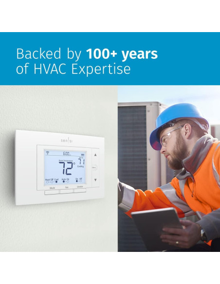 Termostato Inteligente Sensi Emerson ST55 Wi-Fi Programable