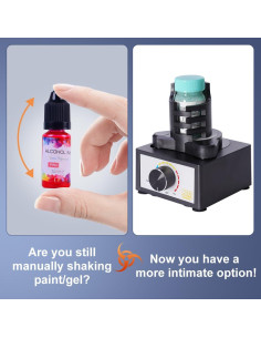 Mini Mezclador Vortex GUNDDIYCLUB 300-2400rpm 10-100ml 2