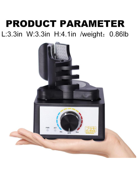 Mini Mezclador Vortex GUNDDIYCLUB 300-2400rpm 10-100ml