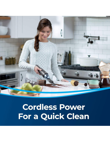 Aspiradora de Mano Inalámbrica Bissell AeroSlim 0.1L 29869