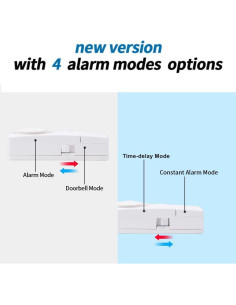 Alarma Inalámbrica Wsdcam para Puertas y Ventanas 110 dB 2