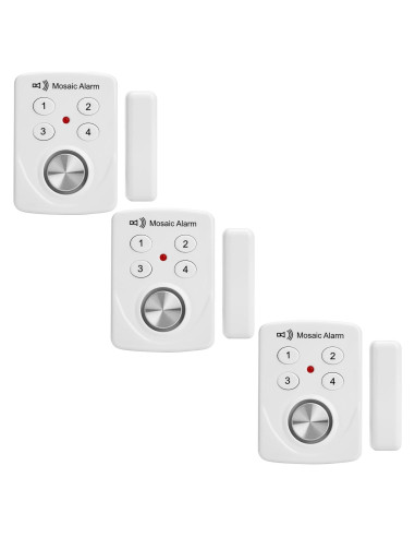 Paquete de 3 Alarmas de Puerta Ventana MH306V 130dB