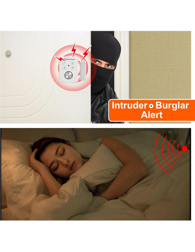 Paquete de 3 Alarmas de Puerta Ventana MH306V 130dB