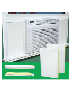 Panel Aislante Lateral para Acondicionador de Aire Midea 2 Piezas