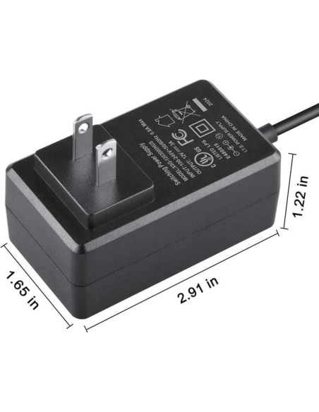 Adaptador AC/DC 9V Musstad para Cámara Polaroid Z230E