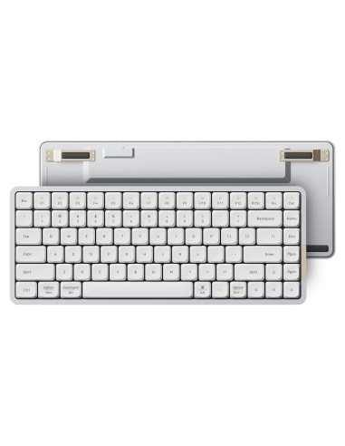 Teclado Mecánico Inalámbrico Lofree Flow84 Blanco POM