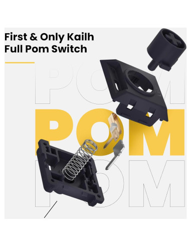 Teclado Mecánico Inalámbrico Lofree Flow84 Blanco POM