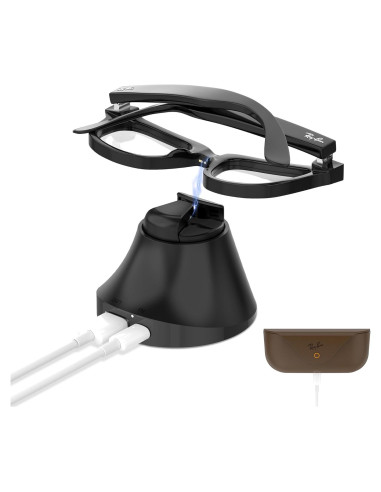 Estación de Carga Magnética HiBloks para Gafas Ray-Ban Meta