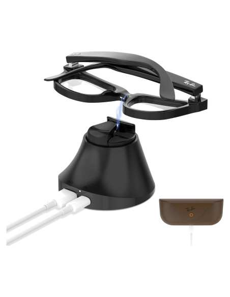 Estación de Carga Magnética HiBloks para Gafas Ray-Ban Meta