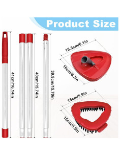 Mango de Mopa O-Cedar EasyWring 4 Secciones 76-147 cm 2