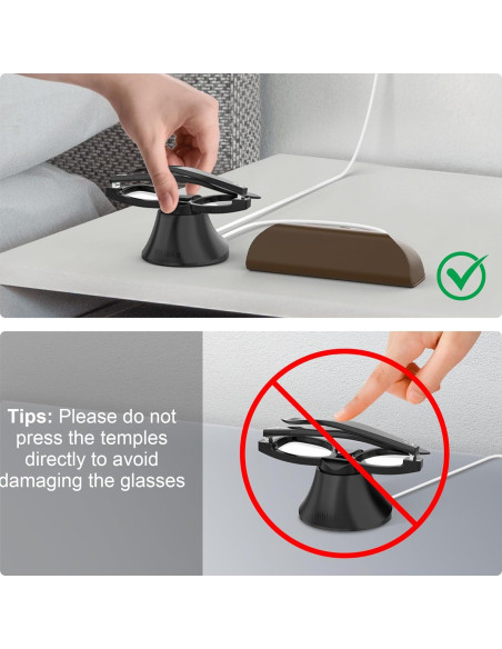 Estación de Carga Magnética HiBloks para Gafas Ray-Ban Meta