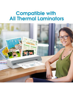 Hojas de Laminado KTRIO 5 Mil 25 Unidades 11 x 43 cm 2