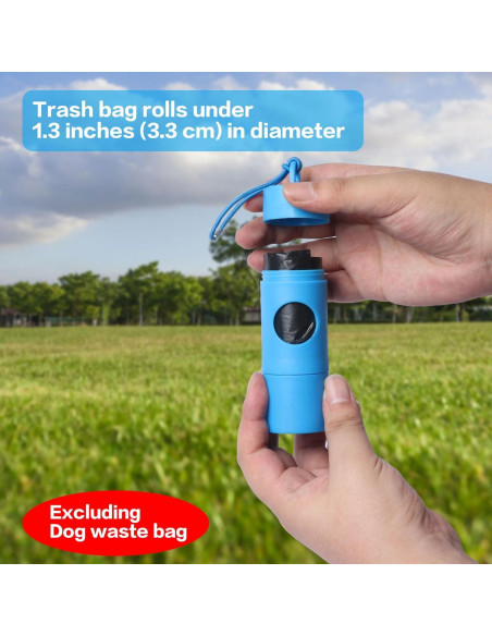 Soporte 2 en 1 para bolsas de excremento y snacks DREAM&GLAMOUR Soporte 2 en 1 para bolsas de excremento y snacks DREAM&GLAMOUR