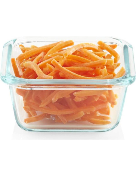 Conjunto de Contenedores de Almacenamiento Snapware 4 Piezas Vidrio Conjunto de Contenedores de Almacenamiento Snapware 4 Piezas Vidrio