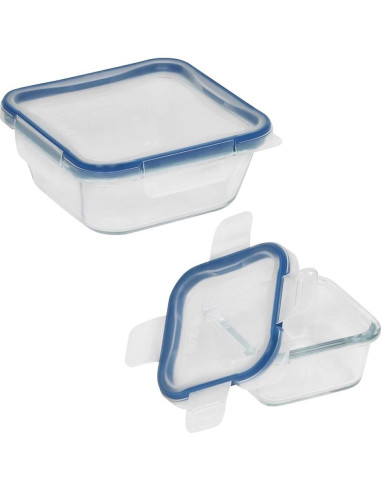 Conjunto de Contenedores de Almacenamiento Snapware 4 Piezas Vidrio