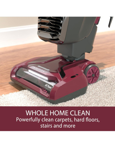 Aspiradora Vertical Kenmore BU3040 Intuition 5.44 kg HEPA Rojo