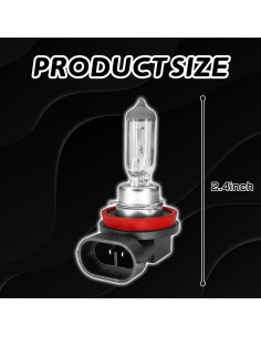 Kit de Bombillas Halógenas H11 SamWinGear 2PCS 12V 55W 2