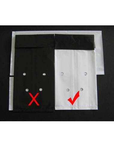 Bolsas de Cultivo HORTIPOTS Negras y Blancas 2 Galones 50 Pzas