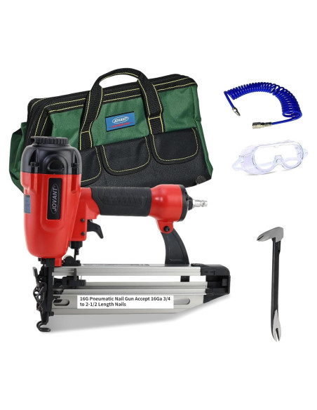 Clavadora Neumática de Acabado Jovant HPJ00202 16G 3/4 a 2.5"