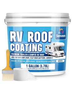 Sellador de Techo RV SENVEN Blanco 1 Galón Impermeable