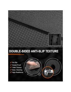 Alfombrilla de Ejercicio Grande Anngrowy 12x6 ft Antideslizante 2
