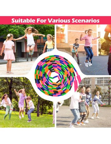 Cuerda de Salto Coolrunner 5.25 m Doble Holandesa Rosa 2 Pack