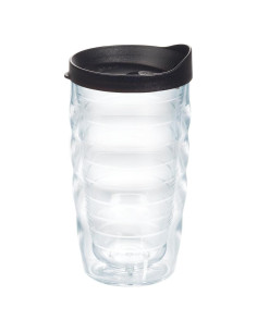 Taza de Viaje Tervis 10oz Aislada Doble Pared Tapa Negra