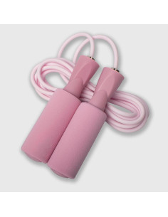 Cuerda de Salto Ajustable XYLsports Rosa 2.8m para Fitness 2